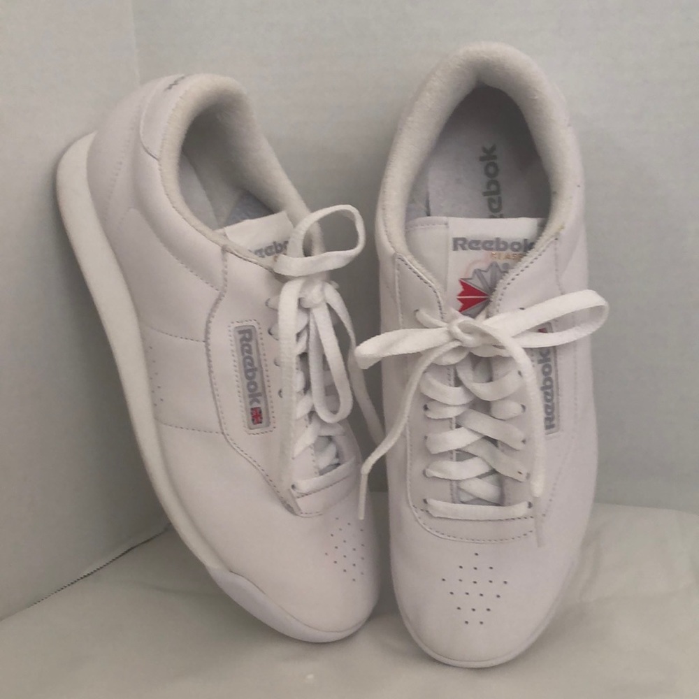 Reebok Classic Princess Tennis Shoes White Size 9 1/2